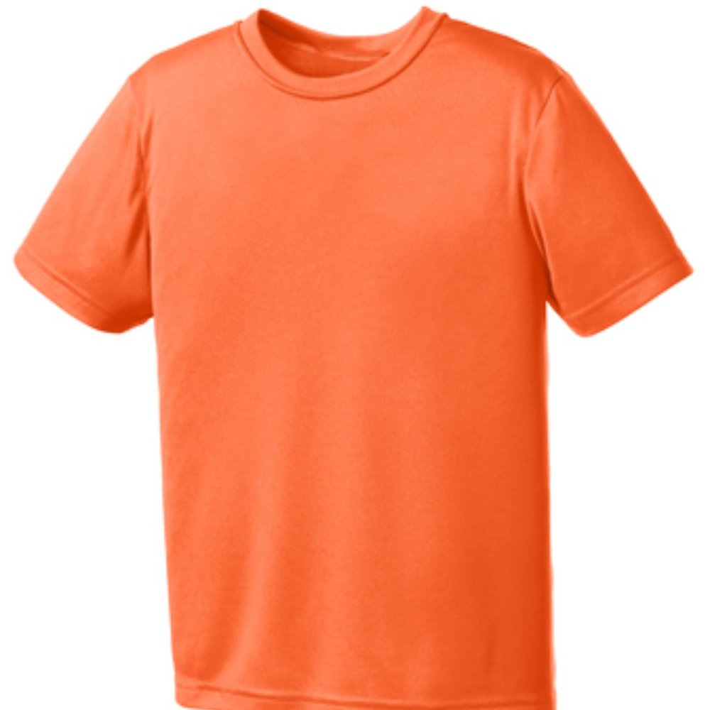 YST350 Sport-Tek Youth PosiCharge Competitor Tee **NEW** Neon Orange Size: Youth